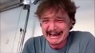 Pedro Pascal Laughing Then Crying  Black Out Days [upl. by Pincas]