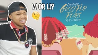 BHAD BHABIE feat Lil Yachty  quotGucci Flip Flopsquot Official Audio Reaction [upl. by Eicaj828]