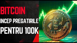 Se fac pregatirile pentru un nou ATH pe BITCOIN [upl. by Suiraj]