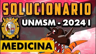 SOLUCIONARIO 2024 I 🔥 San Marcos 📢MEDICINA [upl. by Korenblat]