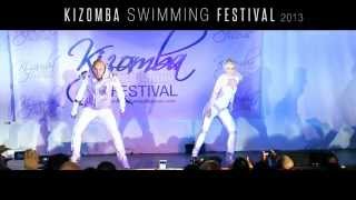 Albir amp Sara Show  KIZOMBA SWIMMING FESTIVAL 2013 [upl. by Kcirdde353]