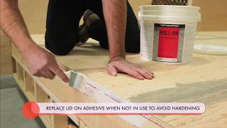 Econodek™ Waterproof Vinyl Decking  Complete DIY Installation Instructions [upl. by Norrab]