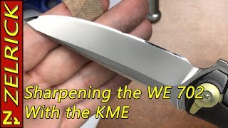 Sharpening the WE 702 With the KME [upl. by Dowski636]