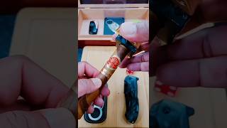 Classic quotHoliday Seasonquot Cigar Lighting  H Upmann 1844 Special Edition Barbier [upl. by Ellitnahc]