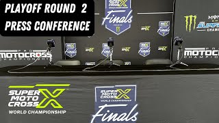 SuperMotocross Playoff Round 2  PostRace Press Conference Fort Worth TX [upl. by Polky]