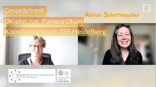 10I002 Gespräch mit Dr phil nat Pamela Okun Koordinatorin am ZSE Heidelberg [upl. by Yhtir530]