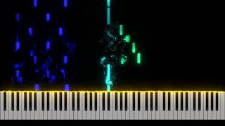 The Distortionist vocaloid song  intermediate Piano Tutorial NivekPiano [upl. by Reaht]