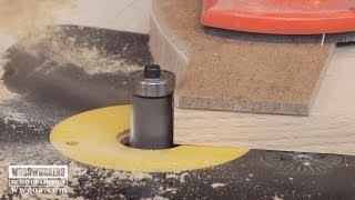 Woodworking Tips Router  Chip Free Flush Trimming [upl. by Ian]