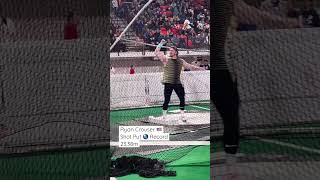 Ryan Crouser Shot Put World Record  2338m [upl. by Darryn]