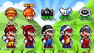 Super Mario Unimaker 1S2  All PowerUps [upl. by Aronow646]