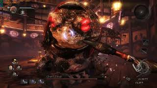 NIOH BOSS FIGHT GIANT TOAD niohgameplay nioh [upl. by Solita103]