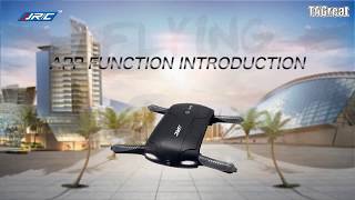 JJRC H37 ELFIE Foldable Selfie Drone Instruction How to Use User Manual [upl. by Jaal]