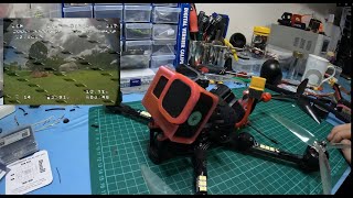 7 inch ImpulseRC Apex FPV Quadcopter running BrotherHobby Avenger 2808 1900kv motors on 6S Orqa DVR [upl. by Davenport]