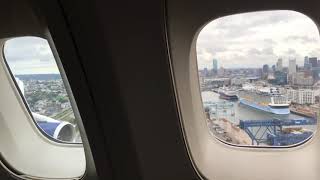 British Airways Boeing 747 upper deck landing Boston Logan [upl. by Nohsram]