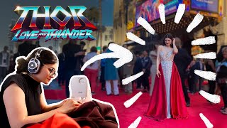 Making a dress in 48 hours for the Thor Love and Thunder Red Carpet [upl. by Yeslrahc]