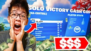 AsianJeff WINS the Solo Cash Cup AGAIN 🏆 [upl. by Sydalg]