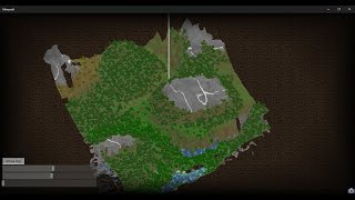 3D Minimap test 4  256x256x256blocks with 24 render distance [upl. by Asirret]