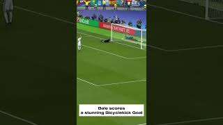 Bale scores a stunning Bicyclekick Goal against prime Liverpool soccerstar football soccerplayer [upl. by Kosiur]