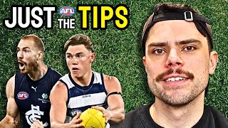 AFL Round 15 Predictions  JUST THE TIPS [upl. by Aveline551]