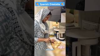 Spanish omellete🍕 dipikakiduniya cute baby minivlog egg food cooking kitchen tasty yummy [upl. by Romeyn911]