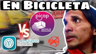 Trabajando PICAP MENSAJERIA Pibox 📦 y MENSAJEROS URBANOS 🚴 [upl. by Ardena]