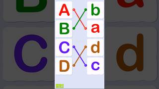 Alphabet Capital and Small Letters Matching  Uppercase and Lowercase Letters Matching [upl. by Onaicul156]