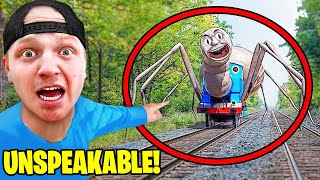 7 YouTubers Who Found THOMAS THE TRAINEXE in Real Life Unspeakable MrBeast amp Preston [upl. by Jonell]