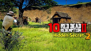 You Passed Here 1000 Times But Never Noticed These 10 Secrets  Part 2   RDR2 [upl. by Simons]