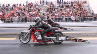 Harley Drag Racing 2011  Dan Thomson [upl. by Morly]