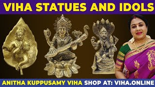 Divine amp authentic Viha statues amp idol Collection  Viha Pooja Collection  Anitha Kuppusamy Viha [upl. by Bonny]