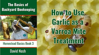 How to Use Garlic as a Varoa Mite Treatment [upl. by Mobley]