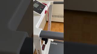 Foldable Motorized Treadmill function demo [upl. by Ocirne]