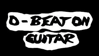 How to play DBeat on Guitar Tutorial [upl. by Sergio424]