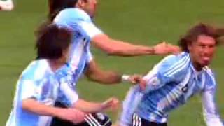 Argentina vs Nigeria 10  FIFA World Cup 2010  goal  gol  12062010 Argentina 1x0 Nigéria [upl. by Volnak560]