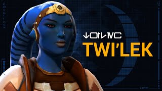 Twilek Species  Star Wars The Old Republic [upl. by Anerak880]