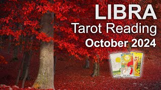 LIBRA TAROT READING quotA DEPARTURE AN ARRIVAL amp A GOLDEN GIFTquot October 2024 october2024 tarot [upl. by Dacey]