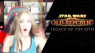 STAR WARS The Old Republic  Disorder Cinematic Trailer REACTION [upl. by Jarl]