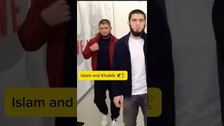 🦅Khabib and Islam arrived in the arena⚔️ ufc mma [upl. by Melvina]