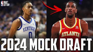 OFFICIAL 2024 NBA Mock Draft Post NBA Draft Lottery Edition [upl. by Amor]