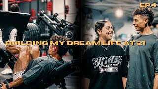 EP4  building my dream life at 21  leg day  business [upl. by Heilman360]