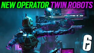 New Operator Twin Robots  Twin Shells  6News  Rainbow Six Siege Y9S3 [upl. by Jody]