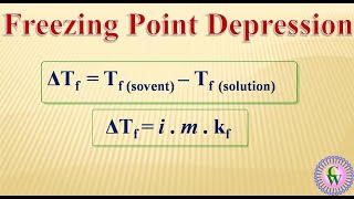 Freezing point depression [upl. by Navonod]