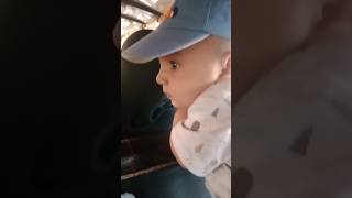 7 months old baby observing everyone viralvideo cute [upl. by Rube422]