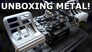 WINWING RUDDER PEDALS  RAW UNBOXING  HEAVY METAL FOR MSFS 2024 [upl. by Namzaj]