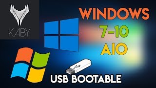 Windows AIO  Creare USB bootable con Windows 7810  ITA [upl. by Rolyks]