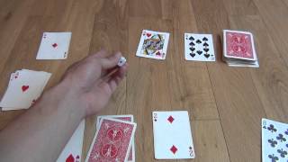 Dice rolling game with playing cards [upl. by Caesar]