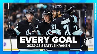 EVERY GOAL Seattle Kraken 202223 Regular Season [upl. by Berg116]