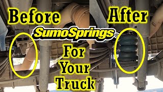 SumoSprings Truck Suspension Upgrade Install and Review Ram 3500 SSR301402 [upl. by Emmerie526]