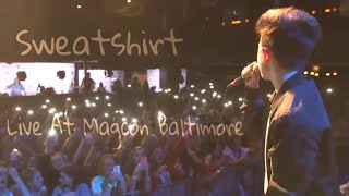 Jacob Sartorius  Sweatshirt Live At Magcon Baltimore [upl. by Elbertina828]