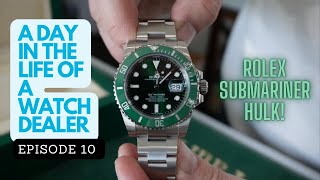 Check out this Patek Philippe 5712GUnboxing a Rolex Submariner HulkSelling through Chrono24 [upl. by Chester]